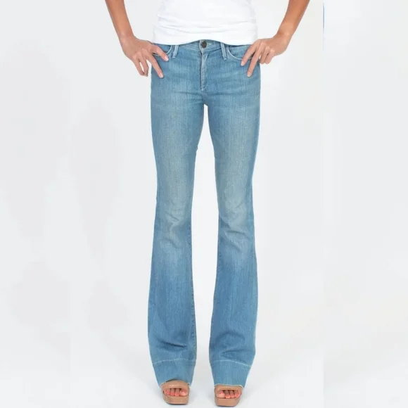Goldsign Jeans Stardust Flare Y2K Denim - Picture 1 of 12